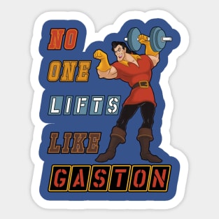 Gaston Lifts Sticker